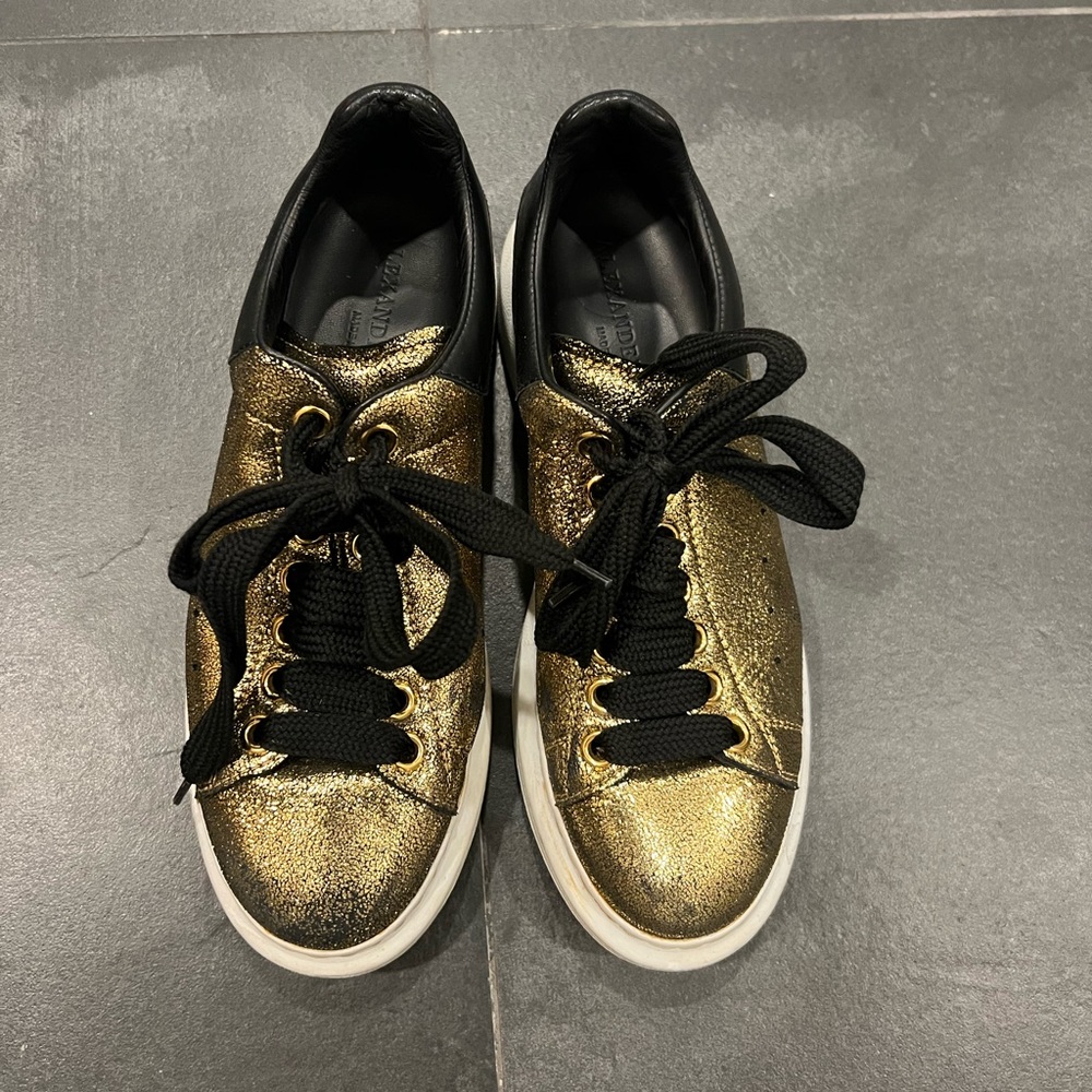 Alexander McQueen sneakers.